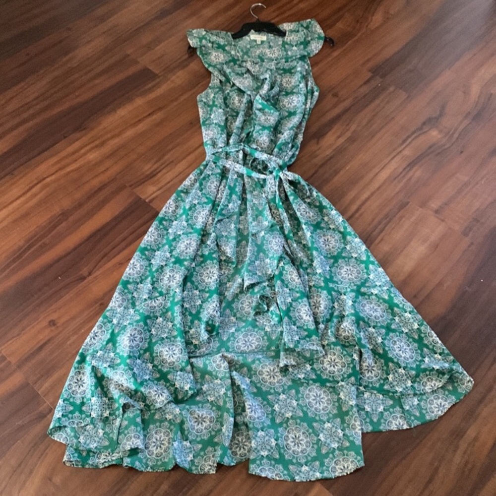 New Max Studio Wrap Dress - Picture 4 of 12